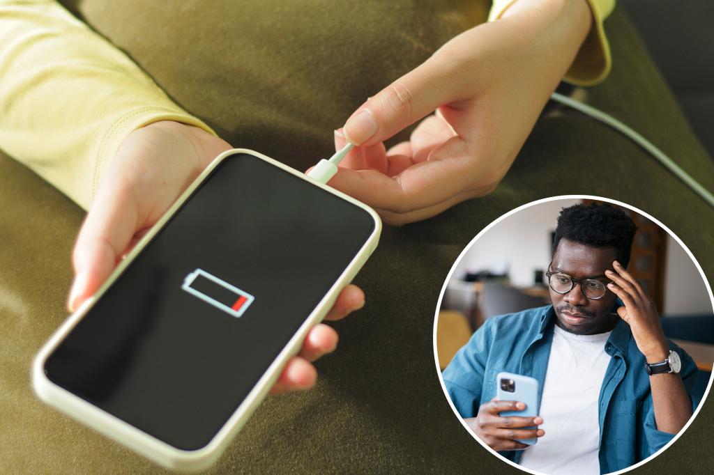 Most Americans begin to panic once their phone battery hits this number