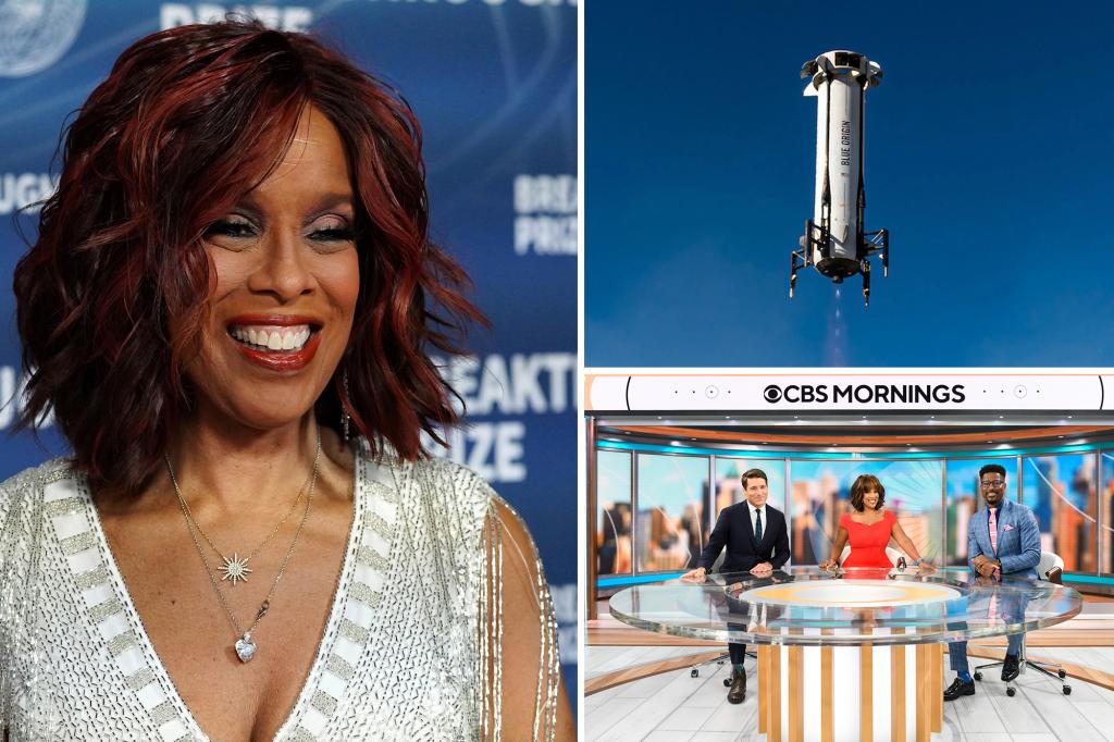 Gayle King’s journey into space aboard Bezos’ Blue Origin won’t help ‘CBS Mornings’ ratings —as they sink to record lows: sources