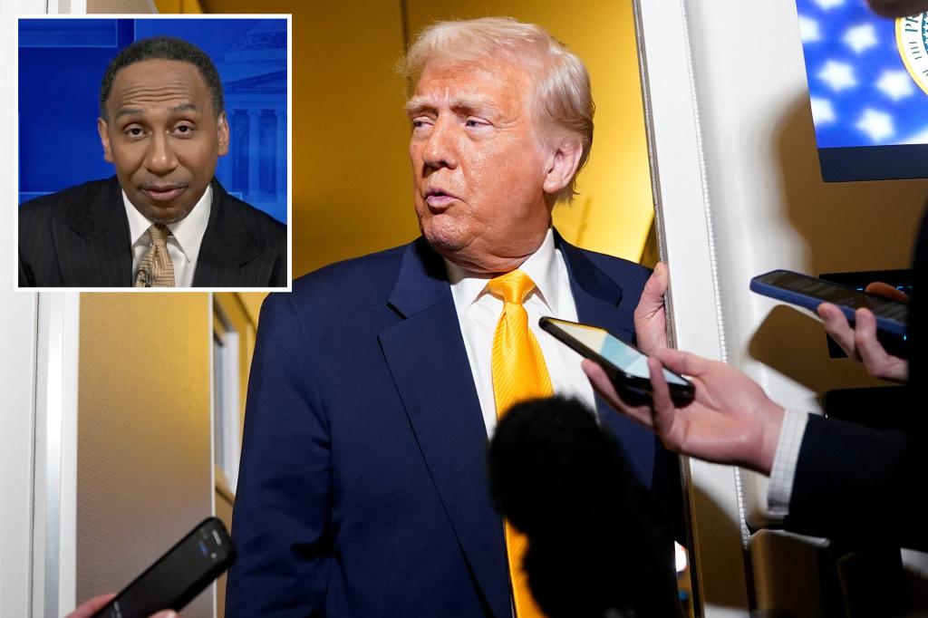 Stephen A. Smith insists ‘I have no choice’ but to consider presidential run as pastor encourages him