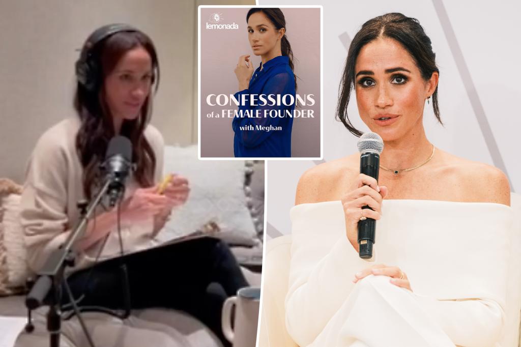 Meghan Markle’s new podcast ‘Confessions of a Female Founder’ fails to meet figures of her ‘Archetypes’ show