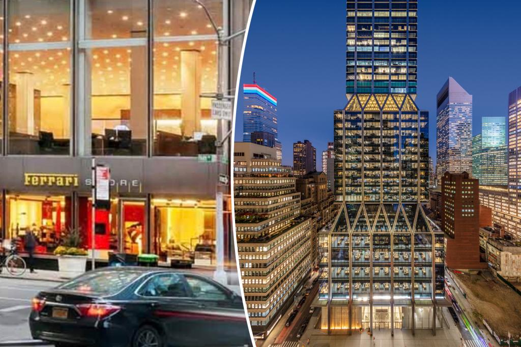 Ferrari’s NYC showroom is moving just across the street