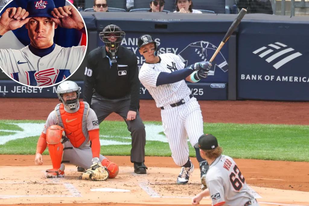 Aaron Judge named Team USA captain for 2026 World Baseball Classic