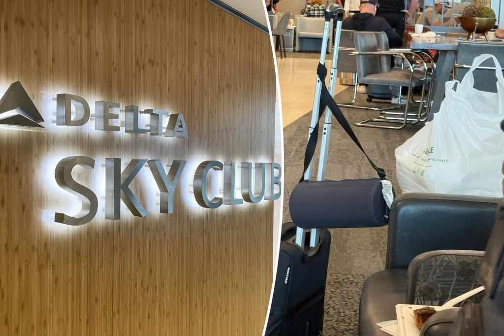 Delta passenger’s obscene act caught on camera inside airport lounge: ‘Savagery’