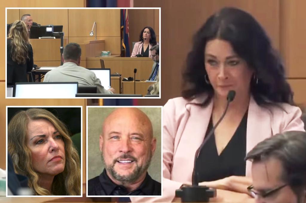 ‘Doomsday mom’ Lori Vallow Daybell delivers snide cross-examination of woman who had one date with dead husband