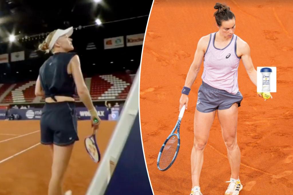 Deodorant drama engulfs Rouen Open as Harriet Dart mocks Lois Boisson