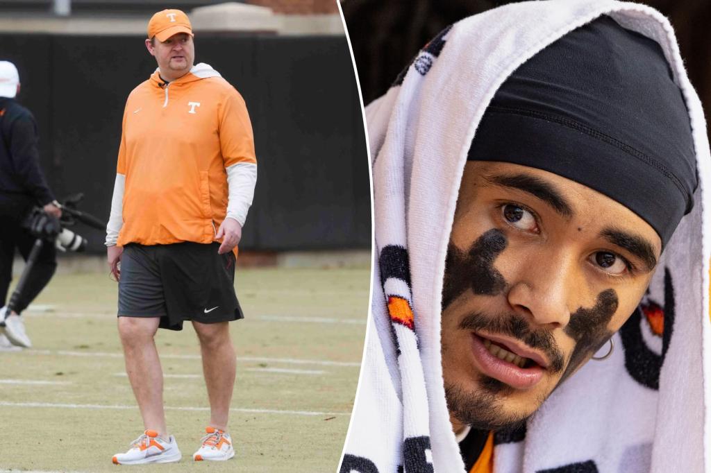 Tennessee coach Josh Heupel opens up on ugly Nico Iamaleava divorce