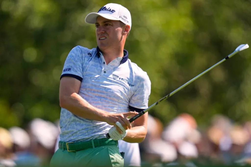 Justin Thomas drops massive F-bomb in frustrating Masters start