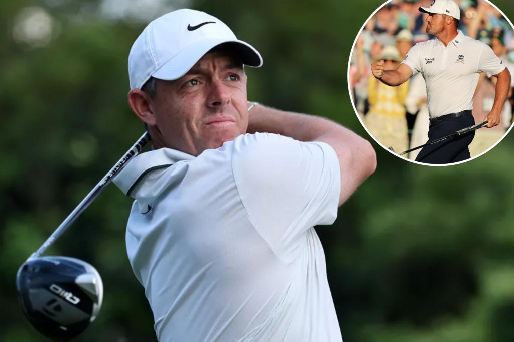 Rory McIlroy, Bryson DeChambeau set for epic Masters showdown