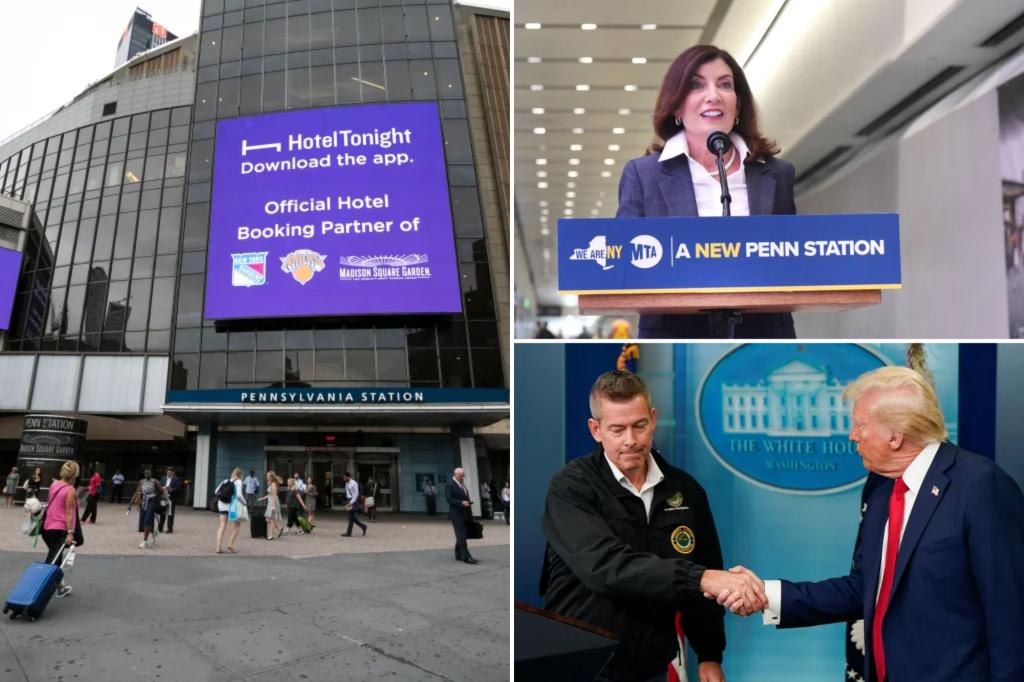 Trump fires MTA from long-awaited Penn Station revamp, puts feds in charge: ‘Blank checks are over’