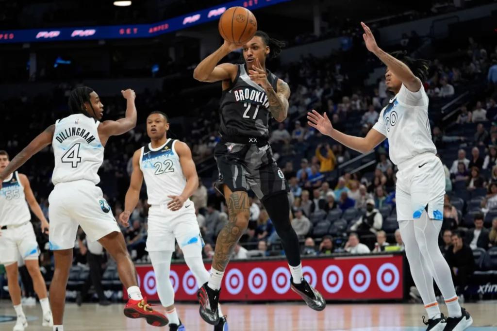 Nets lose blowout to Timberwolves with end of season finally in sight