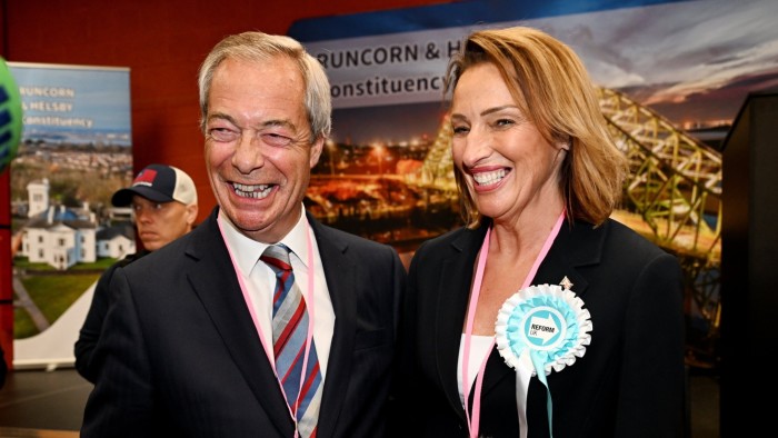 Reform UK wins Runcorn by-election by six votes in blow to Labour