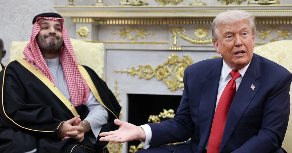 Trump says Saudi Arabia must normalize Israel ties before nuclear deal is approved