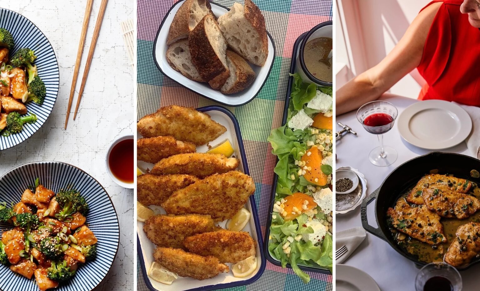Three Favorite Chicken Breast Recipes
